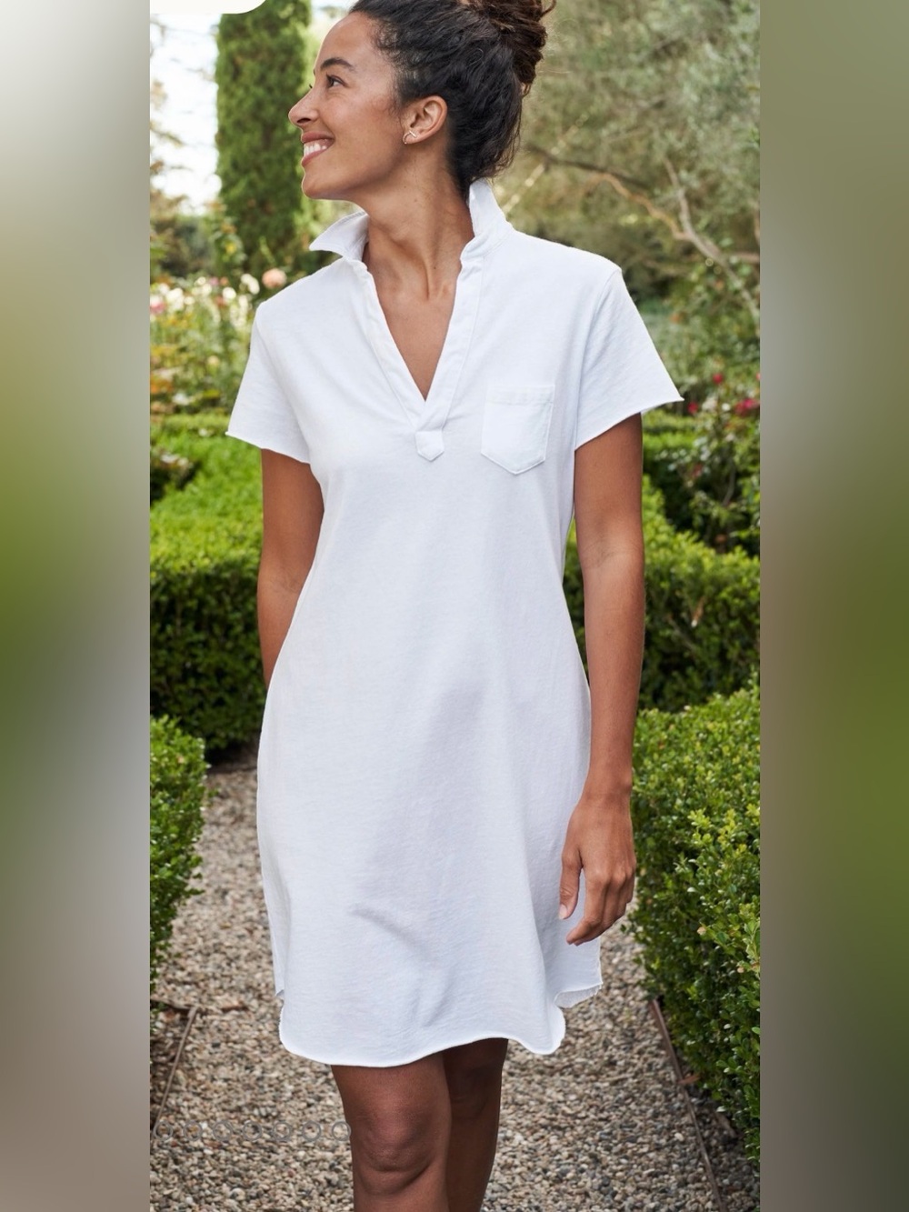 Frank & Eileen Lauren Polo Dress White
Heritage Jersey Size Large